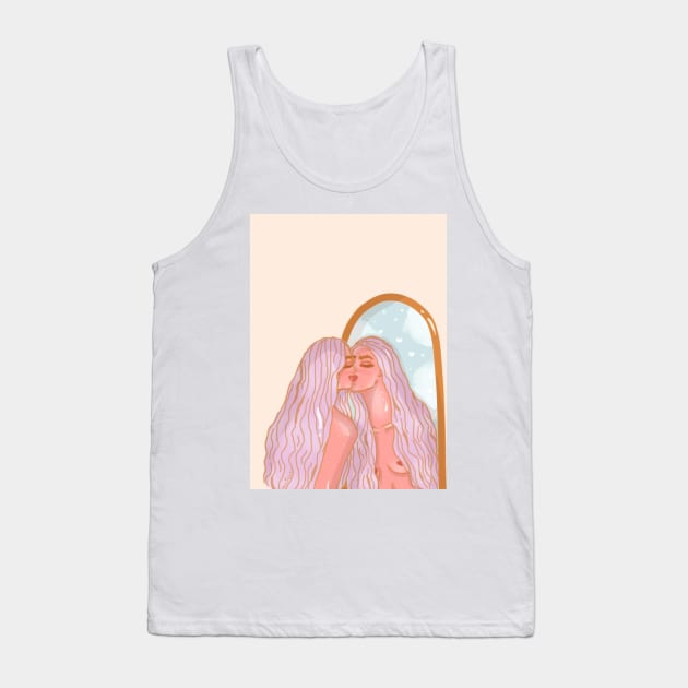 Self love Tank Top by aztunez